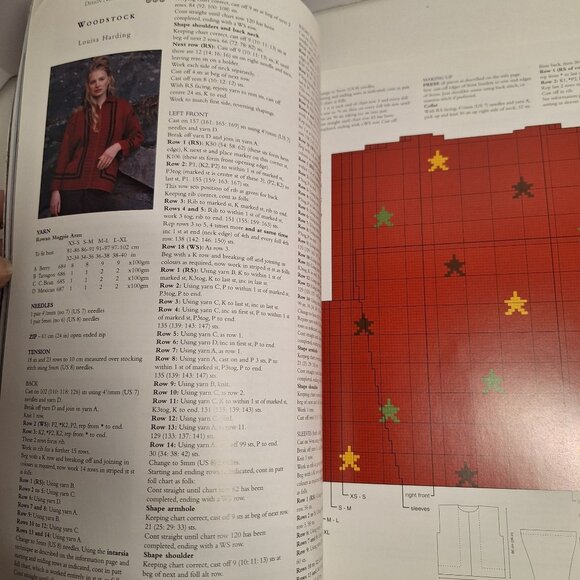 2001 Rowan Knitting Magazine Number 30 UK Over 40 Design Instructions Vintage - Picture 5 of 8